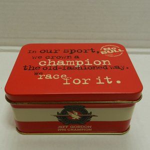 Jeff Gordon 1995 Winston Cup Champion Metal Collector Cards In Tin Nascar 1996